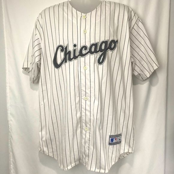 STARTER 90's MLB Chicago White Sox Home Jersey // XL // VTG - Picture 1 of 13